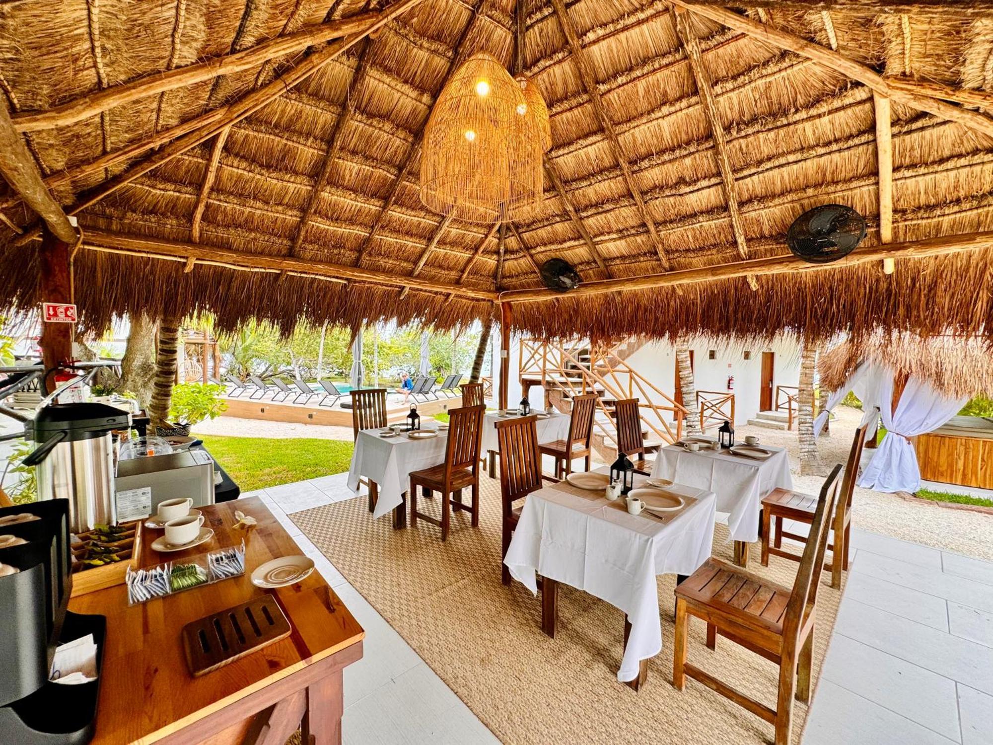 Azulea Bacalar Hotel & Spa - Lagoon Front (Adults Only) Экстерьер фото