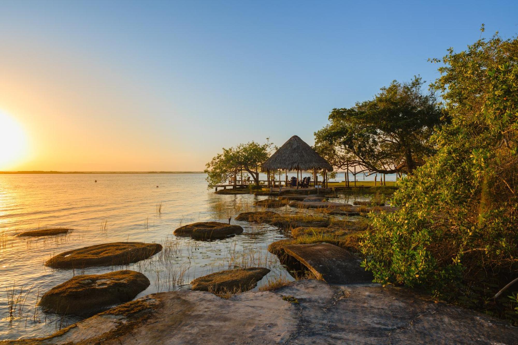 Azulea Bacalar Hotel & Spa - Lagoon Front (Adults Only) Экстерьер фото